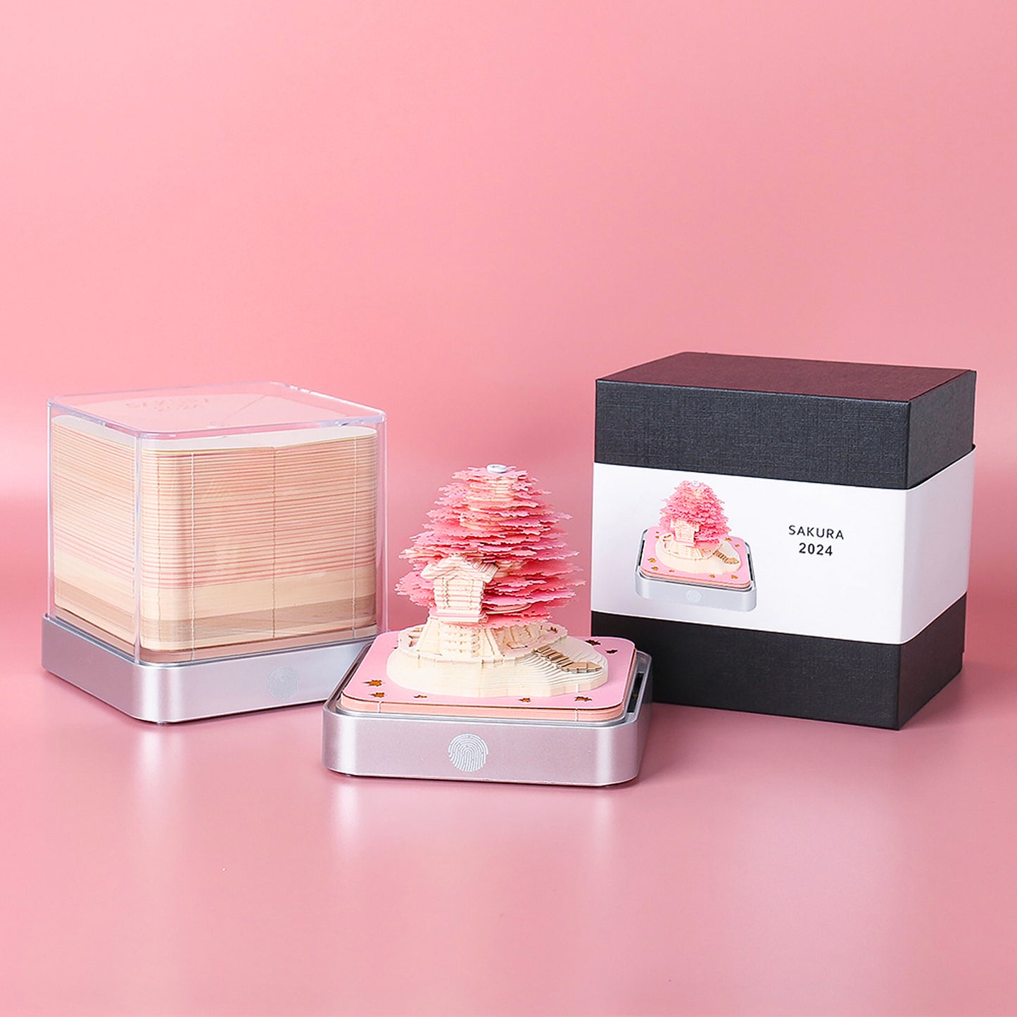 Pink Tree House (3D Calendar 2025)