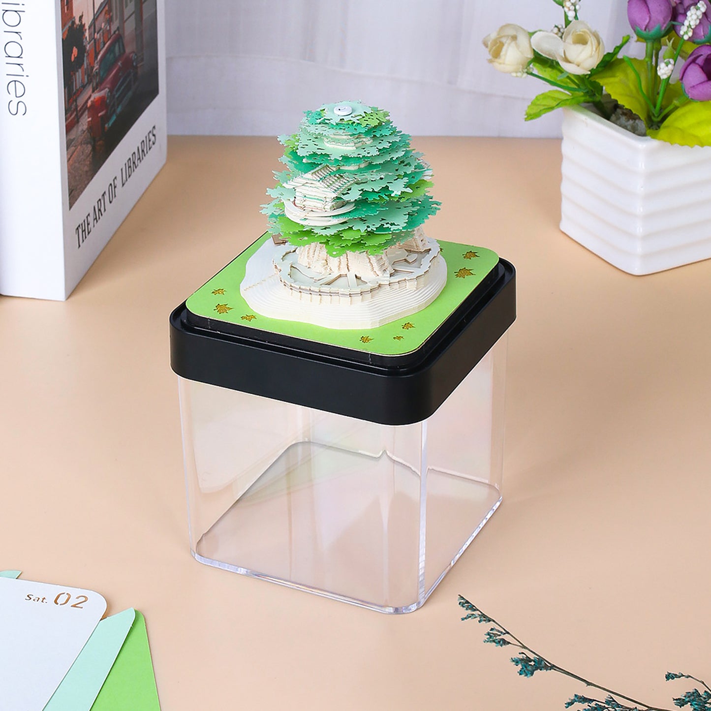 3D Calendar Memo Pad