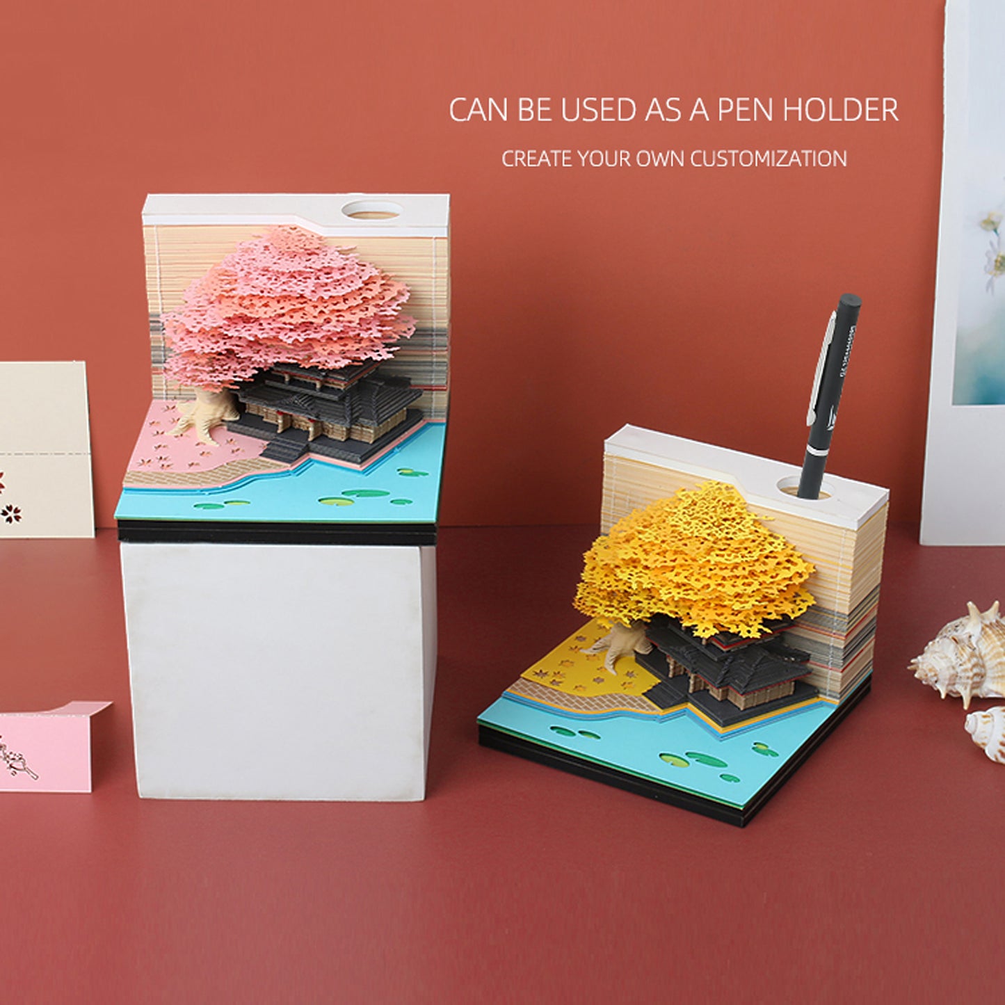 Marriage Tree 3D Memo Pad