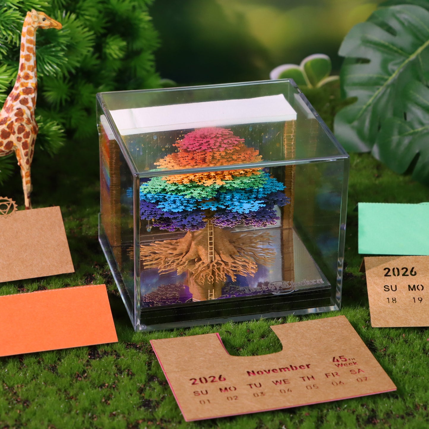 Tree of Life 3D Calendar 2026