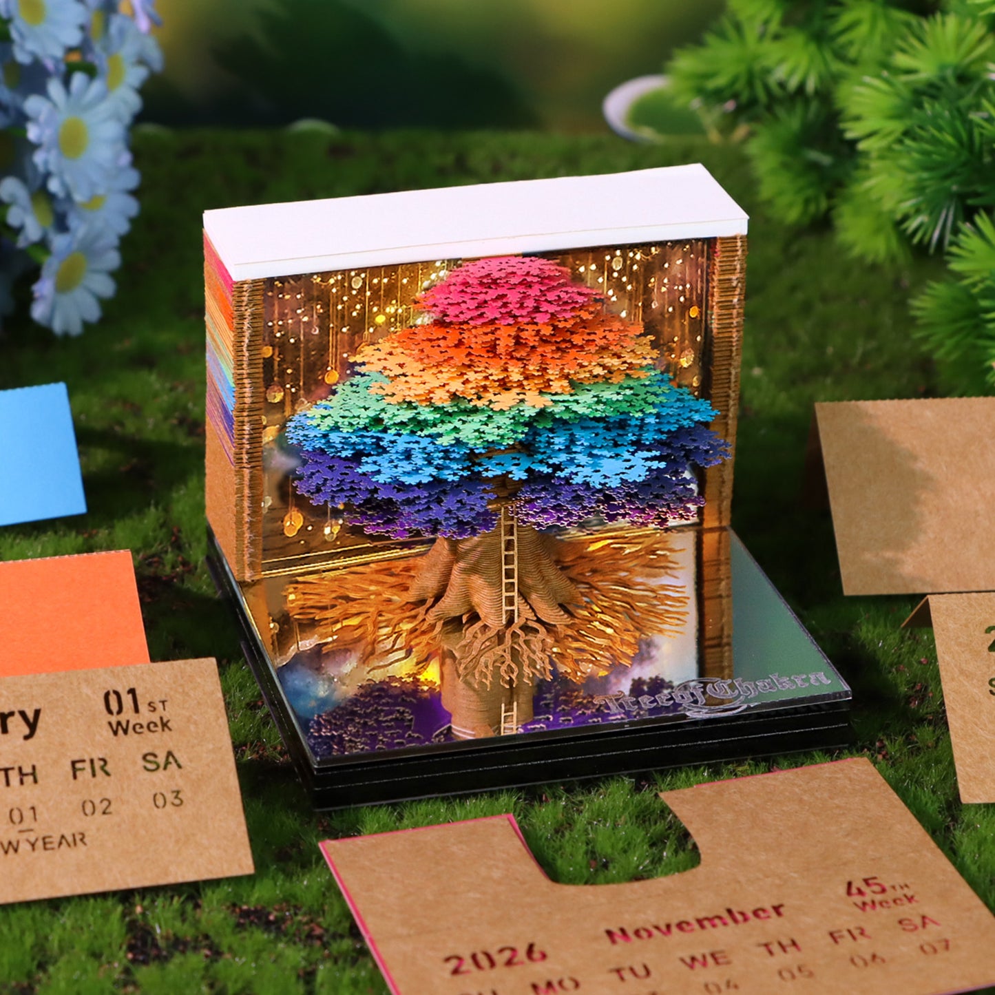 Tree of Life 3D Calendar 2026
