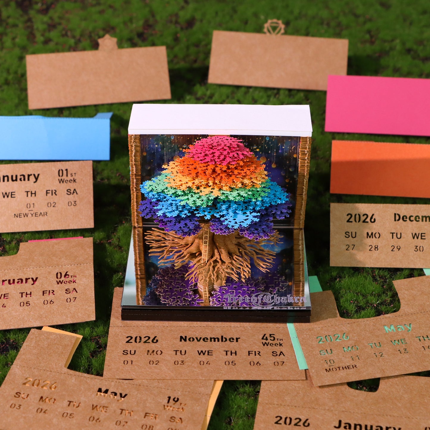 Tree of Life 3D Calendar 2026