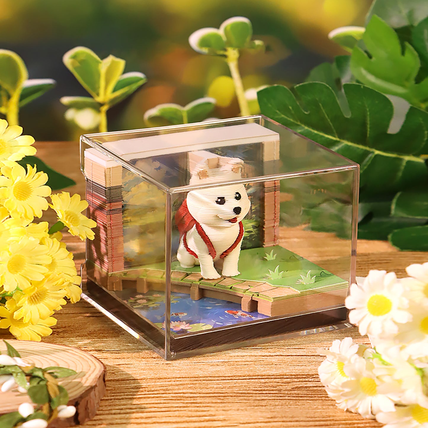 Backpack Cute Dog 3D Calendar 2026