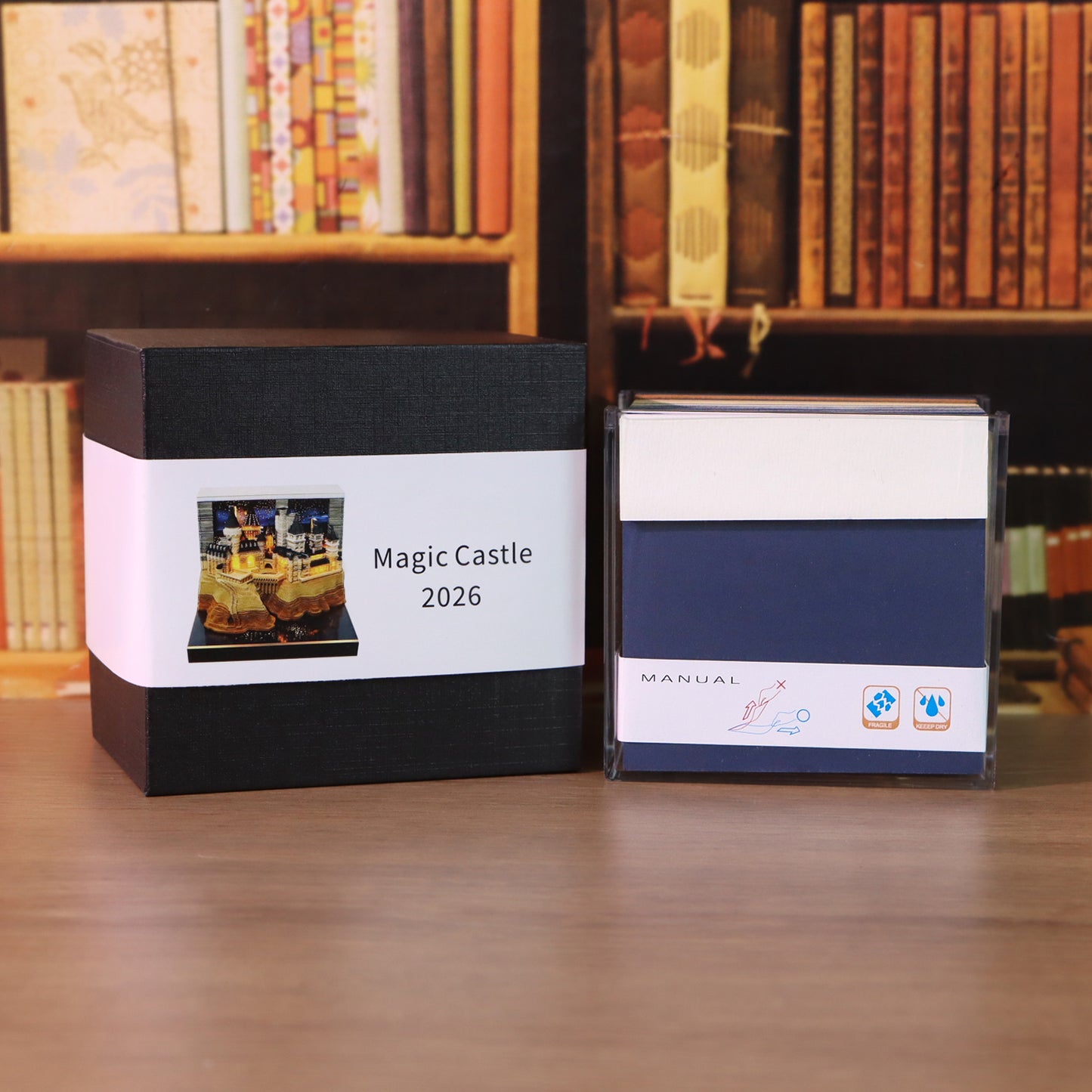 Magic Castle 3D Art Calendar 2026
